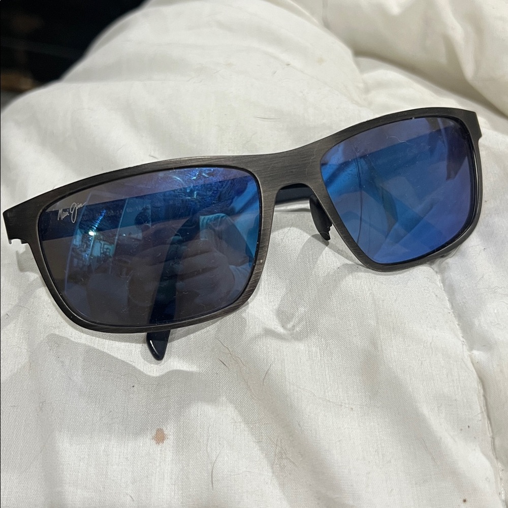 Maui Jim Black and Blue Sunglasses